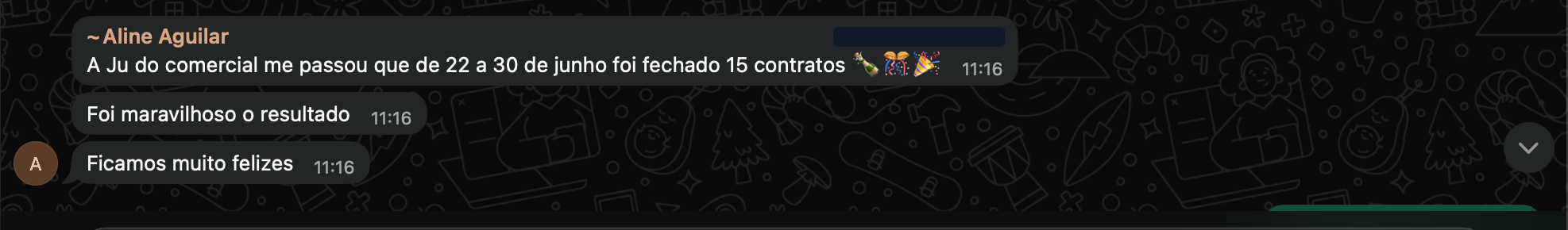 Registro de resultado em Previdenciário